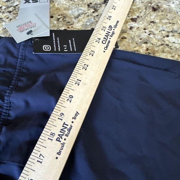 MSX By Michael Strahan Mens Modern Blue Premium Ultra Stretch Athletic Shorts 2X - Picture 8 of 8